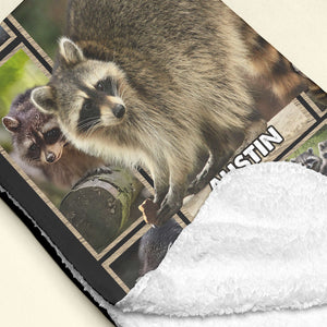 Personalize Gifts For Raccoon Lover Blanket 031qhti030125 - Blanket - GoDuckee