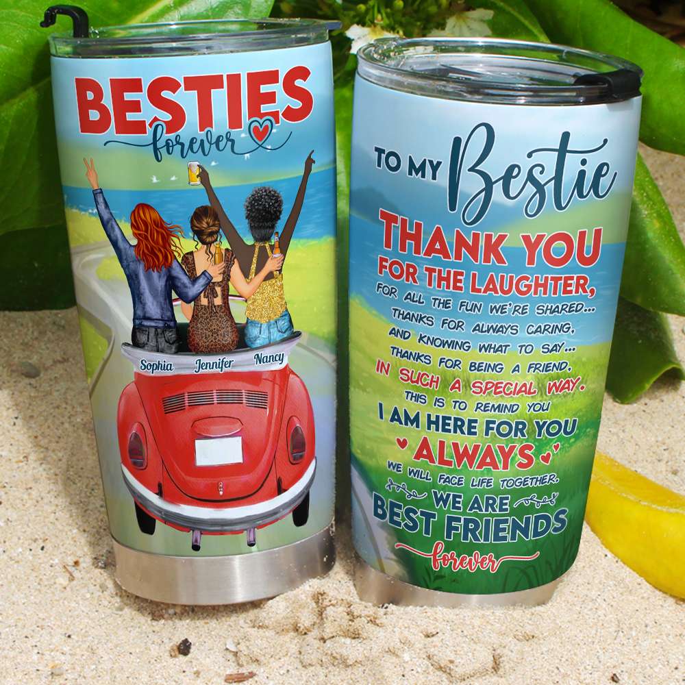 We Are Best Friends Forever, Personalized Tumbler Gift - Tumbler Cup - GoDuckee
