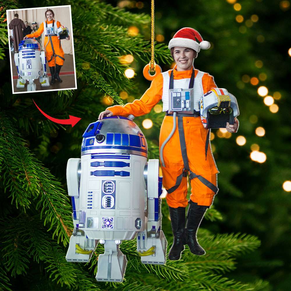 Gift For Movie Fans, Personalized Acrylic Ornament, Custom Image Ornament, Christmas Gift 04HUTI221123 - Ornament - GoDuckee