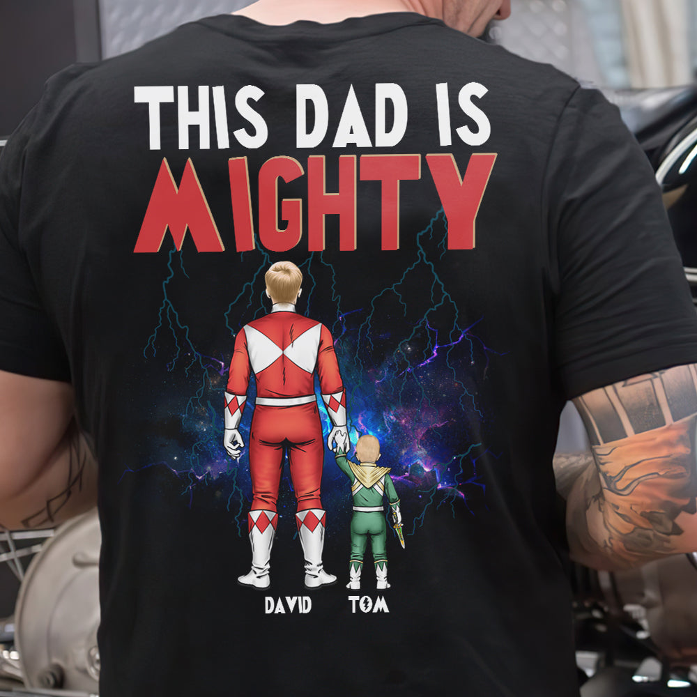This Dad Mighty, Personalized Tshirt, Hoodie, Sweatshirt 01ACDT040523 - Shirts - GoDuckee