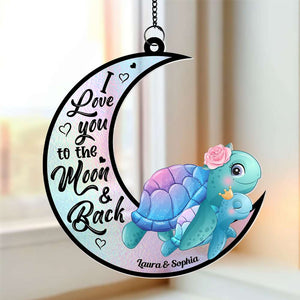 Personalized Gifts For Grandma Suncatcher Ornament 01NATI040724 - Ornament - GoDuckee