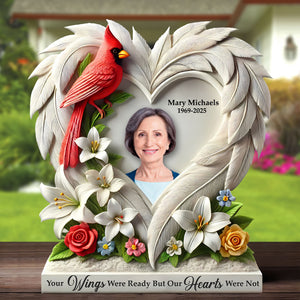 Memorial Heaven Plaque - Custom Photo Gifts 011huti170425 - Shaped Plaques - GoDuckee