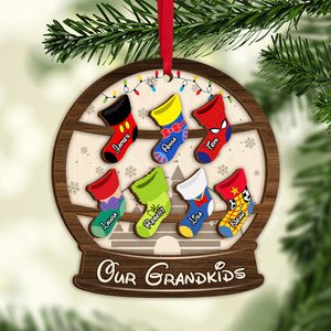 Personalized Christmas Gifts For Grandma Ornament 02ohti121024 - Ornament - GoDuckee