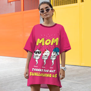 Personalized Gifts For Mom Raglan Dress Funny Sperm 03toti120325 - AOP Products - GoDuckee