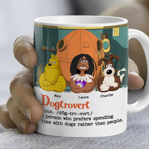 Personalized Gifts For Dog Mom Coffee Mug 02xqti110225pa - Coffee Mug - GoDuckee