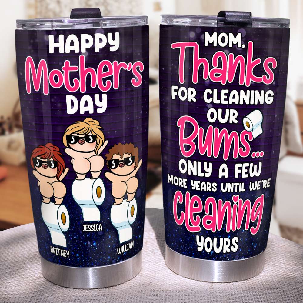 Personalized Gifts For Mom Tumbler 03OHDT030424 Mother's Day - Tumbler Cups - GoDuckee