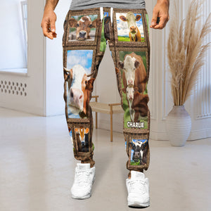 Highland Cow - Personalized Photos Collage Sweatpants 052qhti311224 - Shorts and Pants - GoDuckee