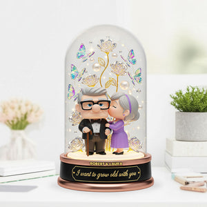 Old Couple Plaque - Personalized Gifts For Couple 02nati100625 - Shaped Plaques - GoDuckee