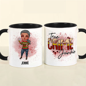 Personalized Horror Movies Accent Mug, Gift For Horror Fans - Coffee Mug - GoDuckee