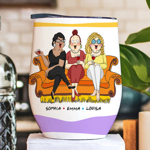 We Have Beauty, Besties Drinking Wine Tumbler Gift - Wine Tumbler - GoDuckee