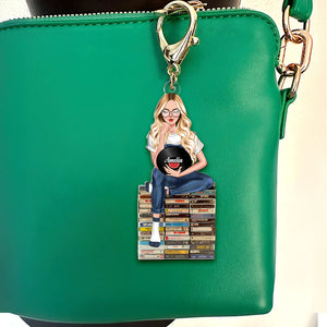 Personalized Gifts For Cassette Tape Lover Keychain 02ohti210125 - Keychains - GoDuckee