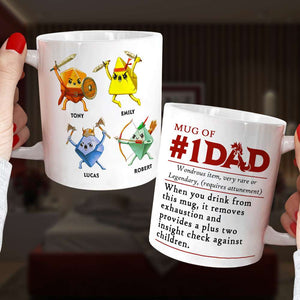 Legend Of Dad 05NATI250523 Personalized Mug Father's Day Gift - Coffee Mug - GoDuckee