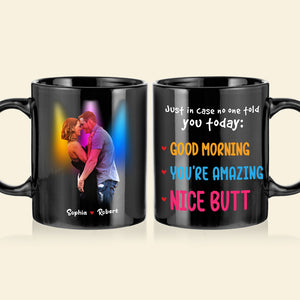 Sweet Couple, Personalized Coffee Mug, Best Gift For Couple - Coffee Mug - GoDuckee