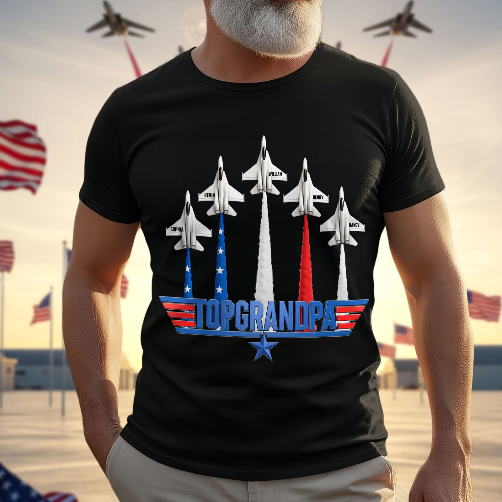Top Grandpa Shirt - Personalized Gifts For Grandpa 02ohti090625 - Shirts - GoDuckee