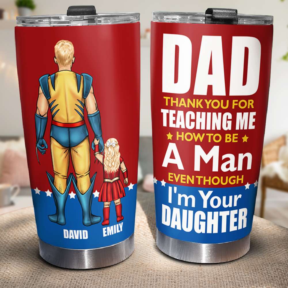 The Great Man Dad 02ACDT030523TM Gift For Father's Day, Personalized Tumbler - Tumbler Cup - GoDuckee