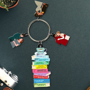 Personalized Gifts For Book Lover Keychain 01nadc090724 - Keychains - GoDuckee