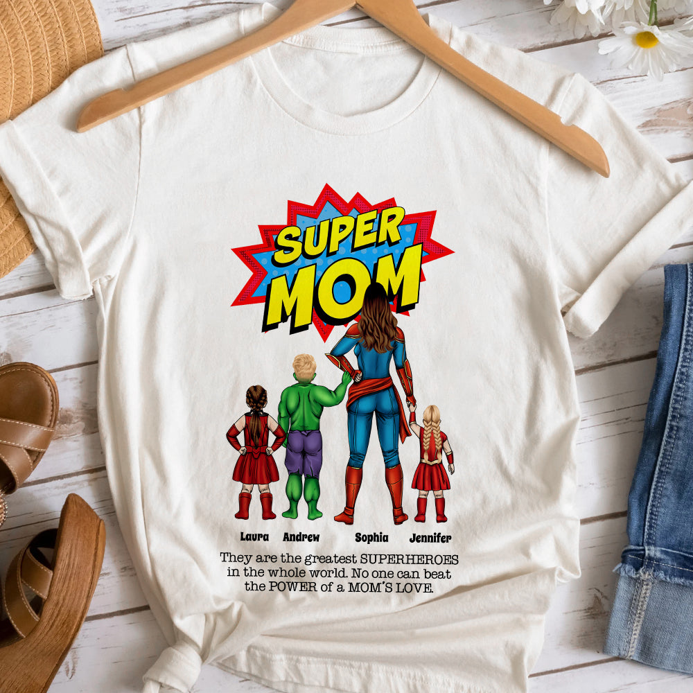 Mom's Love 05HUDT010523TM Personalized Shirt, Gift For Mom - Shirts - GoDuckee