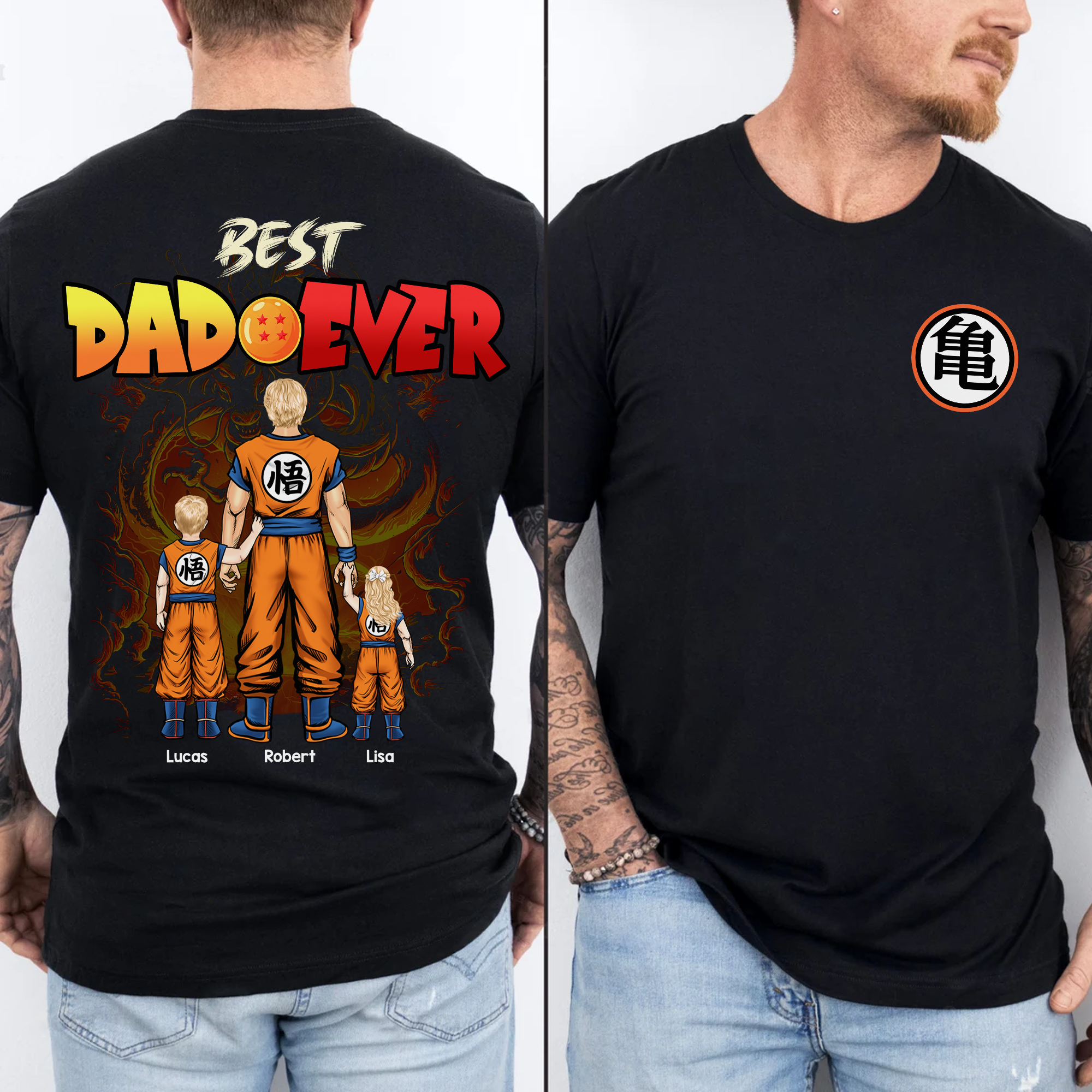 Personalized Gifts For Dad Shirt 04HUTI230524HH Father's Day GRE2005 - 2D Shirts - GoDuckee