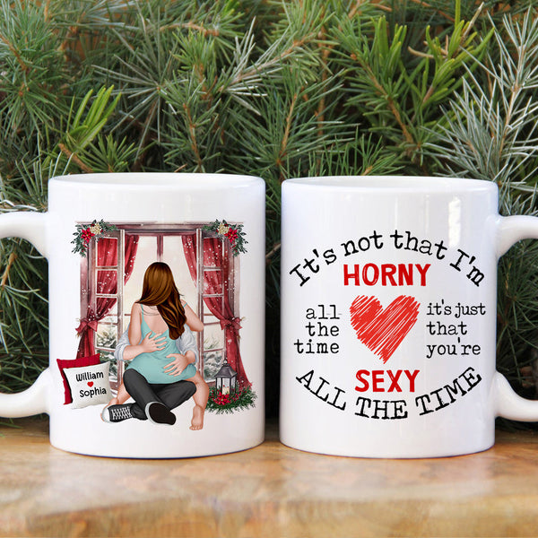 I Promise To Always Make Your Panties Wet, Personalized Mug, Naughty G -  GoDuckee