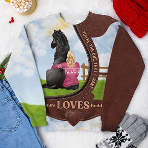 Personalized Gifts For Horse Lovers Shirt, You're The One That I Want 04tgti221124 - AOP Products - GoDuckee