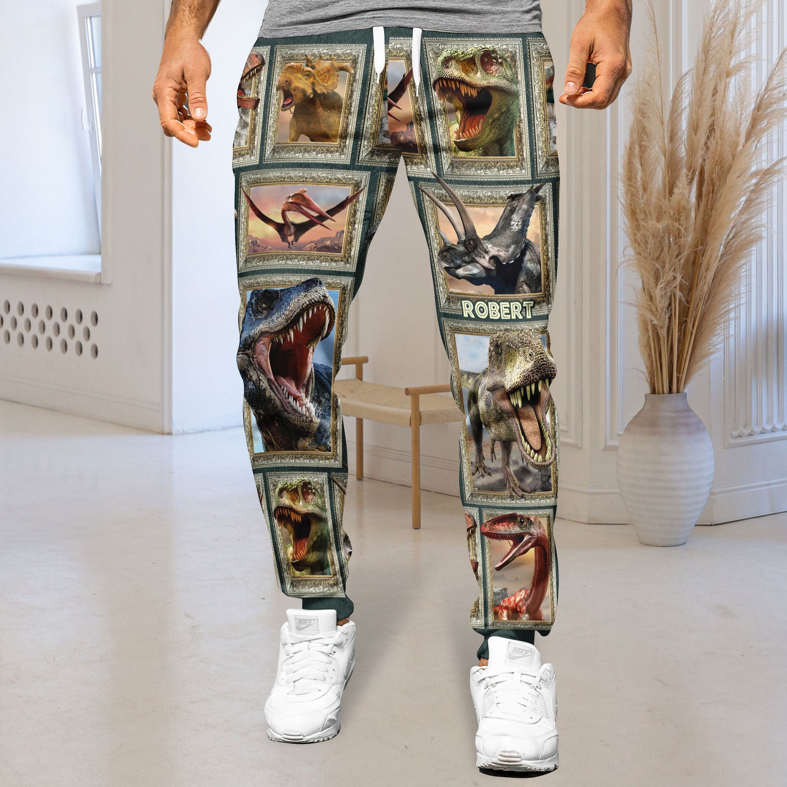 Personalized Gifts For Dinosaur Lovers Sweatpants 01qhti271224 - Shorts and Pants - GoDuckee