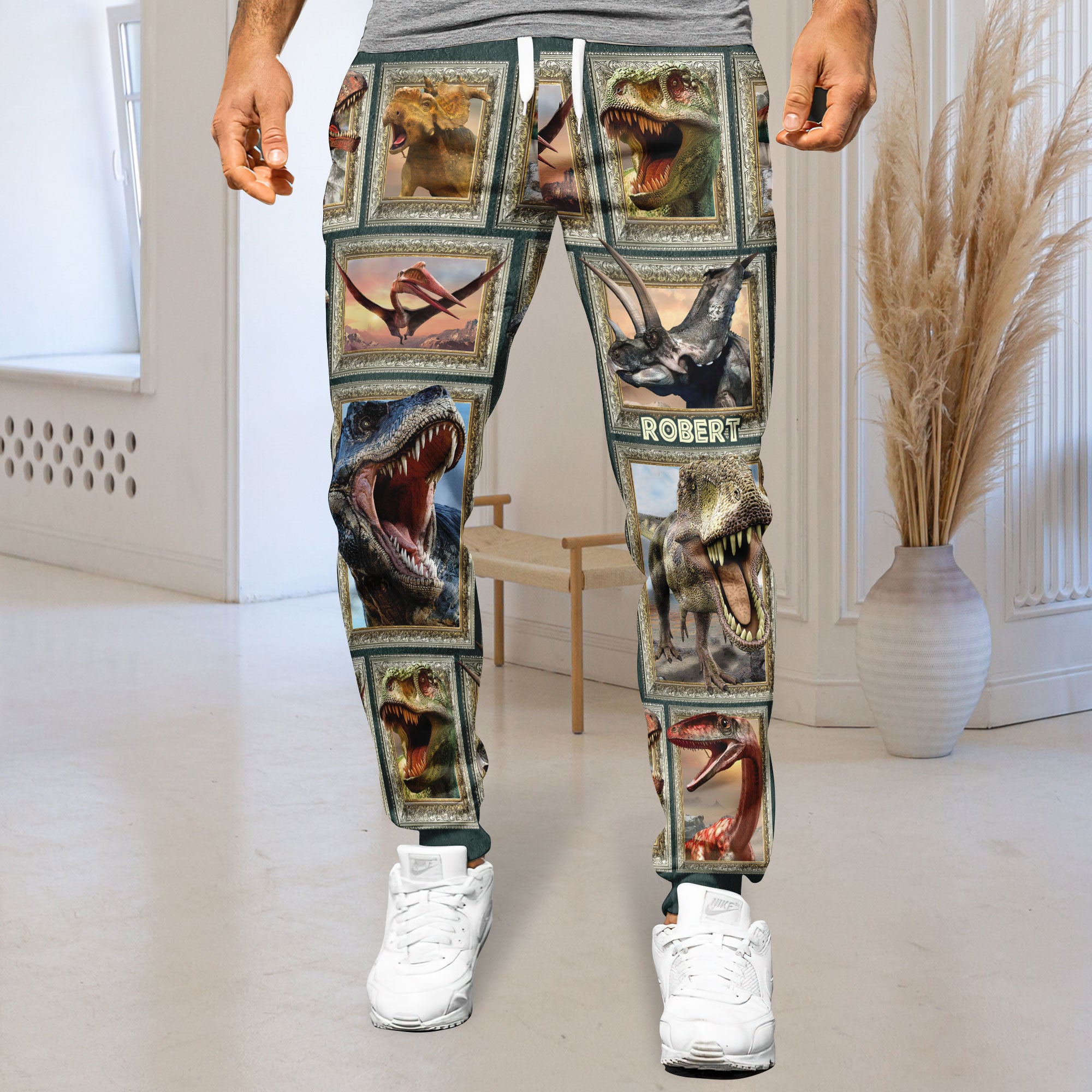Personalized Gifts For Dinosaur Lovers Sweatpants 01qhti271224 - Shorts and Pants - GoDuckee