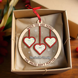 Personalized Gifts For Family Christmas Ornament 03pgti261024 - Ornament - GoDuckee