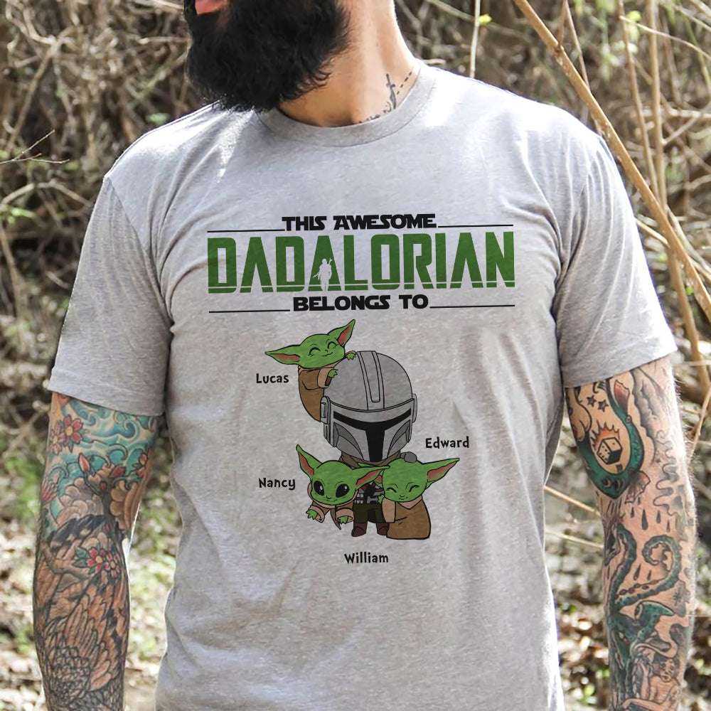 Father's Day 02HULI250423HH Personalized Shirt - Shirts - GoDuckee