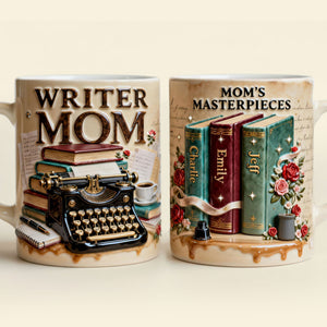 Writer Mom Coffee Mug - Personalized Gifts For Mother's Day 04qhti130426 - Coffee Mug - GoDuckee