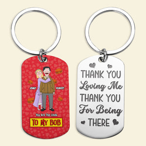 Personalized Gifts For Couple Keychain 02kati261224hg - Keychains - GoDuckee