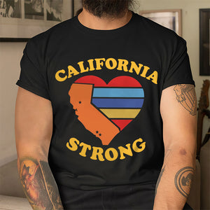 Pray For California Los Angeles Fire Strong Shirt Northern California Wildfire - Shirts - GoDuckee
