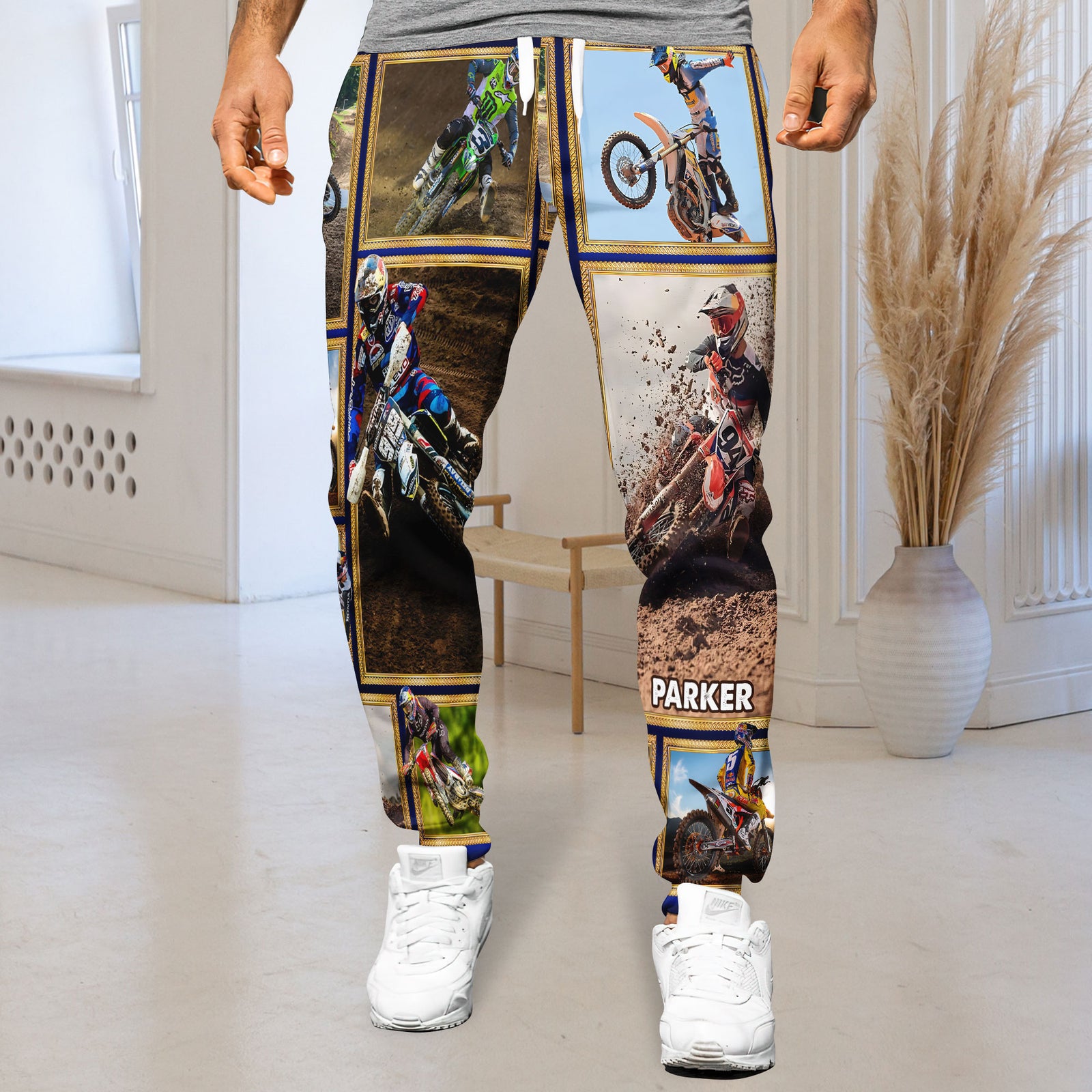 Custom Photo Gifts For Motocross Lover Sweatpants 022qhti030125 - Shorts and Pants - GoDuckee