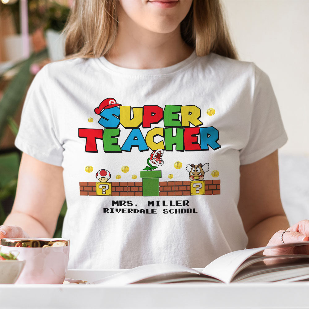Super Teacher 05NATI130623 Personalized Shirt - Shirts - GoDuckee