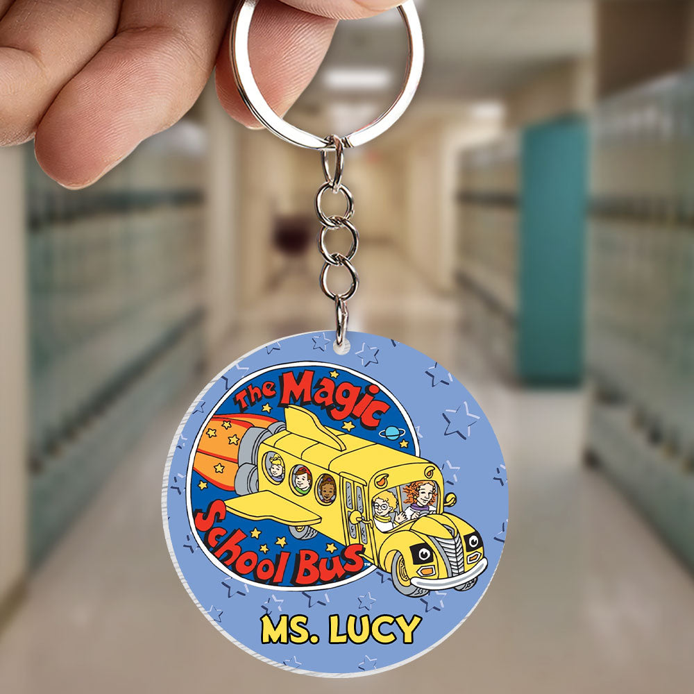 Teacher 08HUTI230623 Personalized Keychain - Keychains - GoDuckee