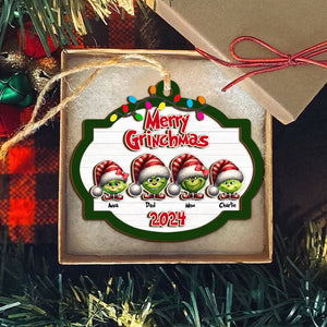 Personalized Gifts For Family Christmas Ornament 02xqti291024 - Ornament - GoDuckee