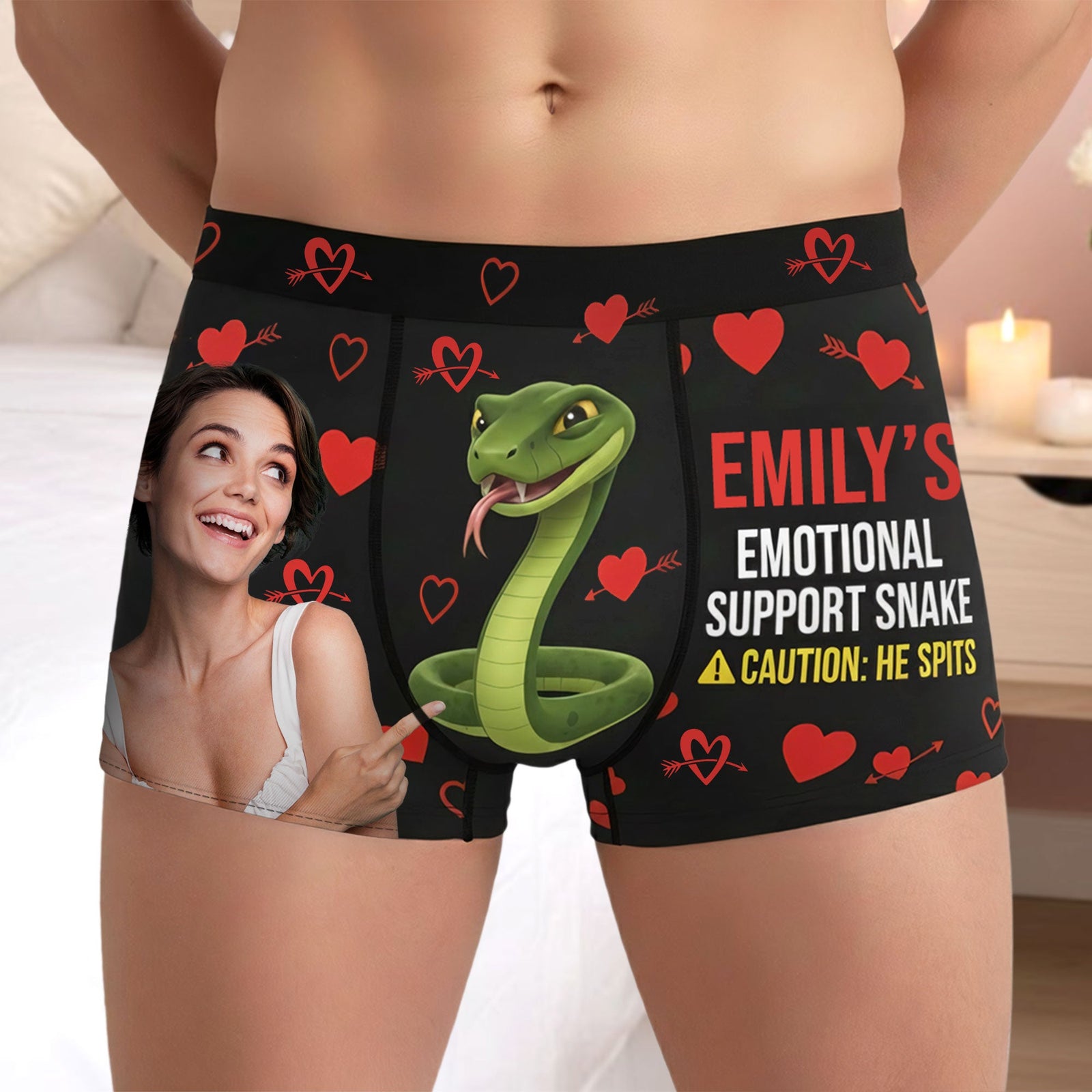 Funny Valentine Men Boxer - Personalized Gifts For Him 02kiti161225 - Boxer Briefs - GoDuckee