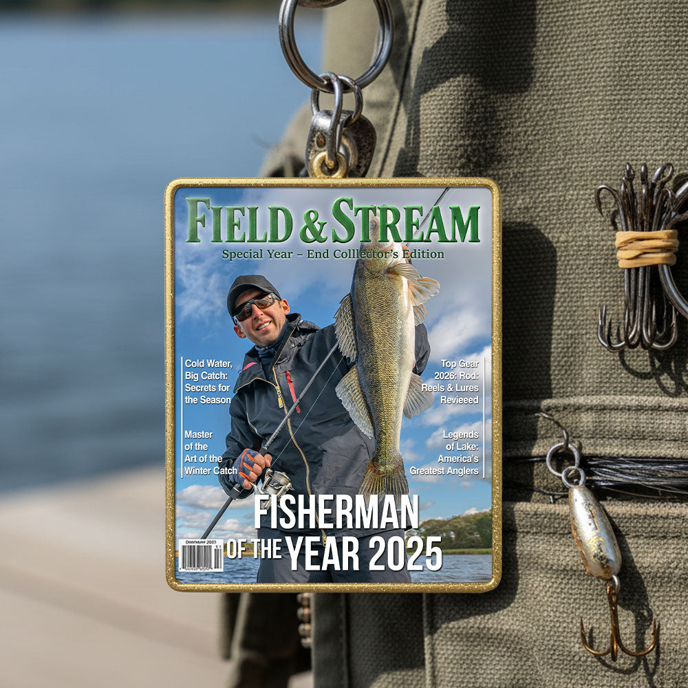 Custom Photo Fishing Lover Keychain - Personalized Gifts For Fishing Lover Keychain 01HYTI061125 - Keychains - GoDuckee