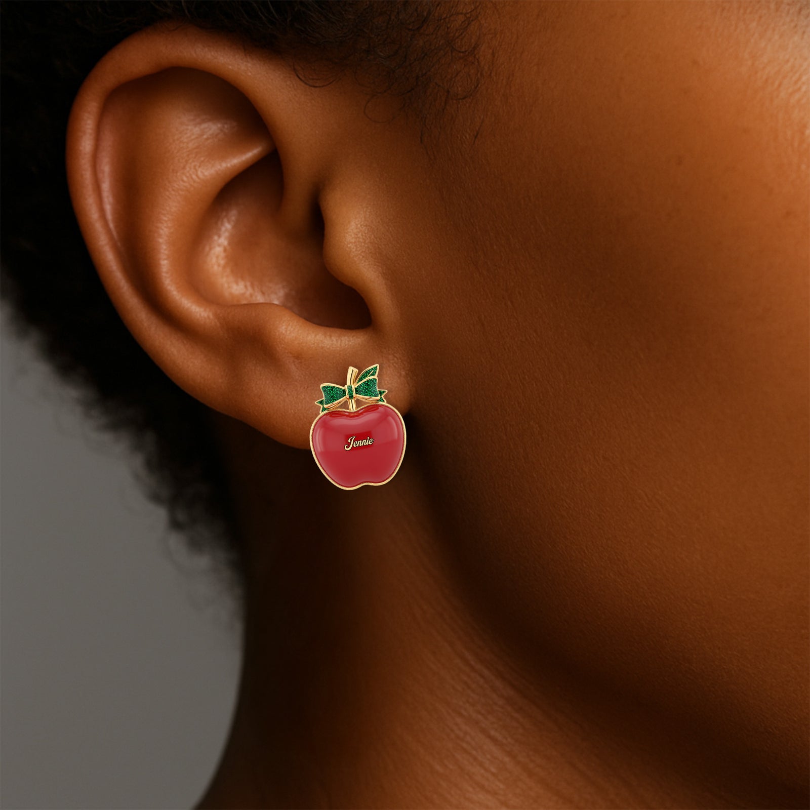 Teacher Stud Earrings - Personalized Gifts For Teacher 01pgmg210725 - Earrings - GoDuckee