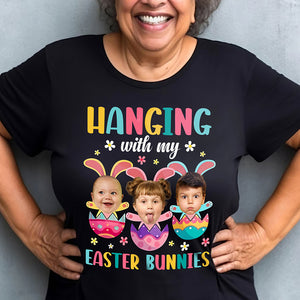 Custom Photo Gifts For Grandma Shirt Easter's Day Bunny 02xqti200125 - Shirts - GoDuckee