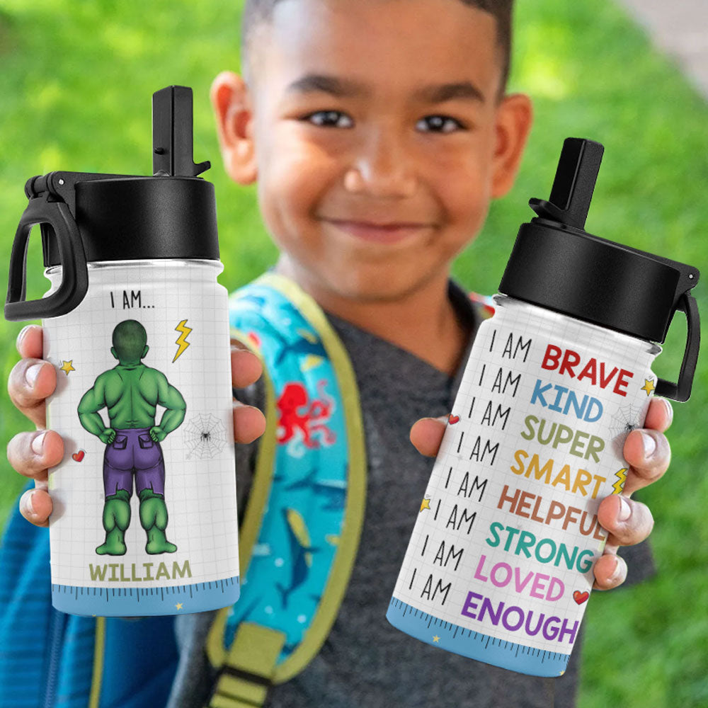 I Am Brave I Am Kind TT 01DNTI210623TM Personalized Tumbler, Gifts For Kid - Kid Tumbler - GoDuckee