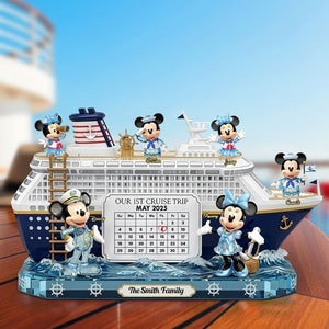 Cruise Trip Family Plaque - Personalized Gifts For Family 03tgti250625 - Shaped Plaques - GoDuckee