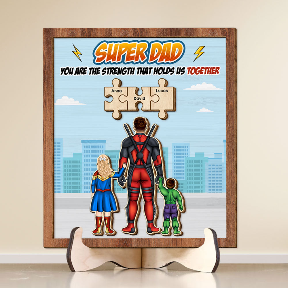 Personalized Gifts For Dad Wood Sign 021HTTI270224PA Father's Day - Wood Signs - GoDuckee