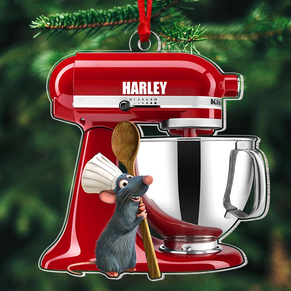 Gift For Baker, Personalized Ornament, Baking Machine Ornament, Christmas Gift 04NATI140923 - Ornament - GoDuckee