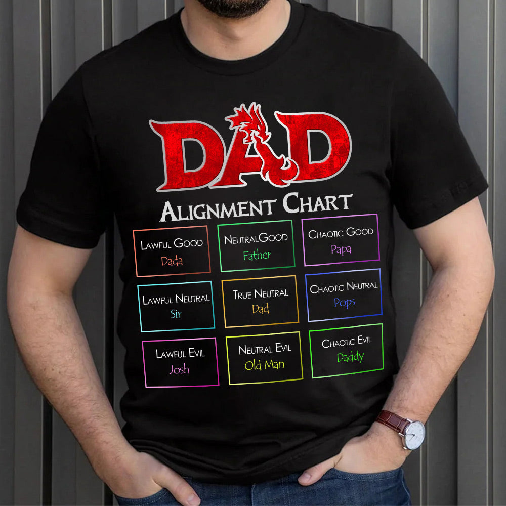 Dad Chart Personalized Shirts- 02QHTI290523 - Shirts - GoDuckee