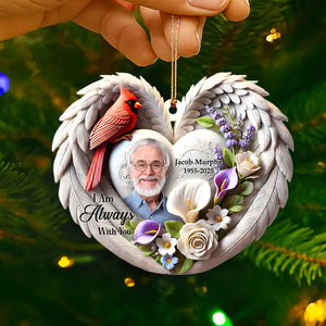 Memorial Ornament - Custom Photo Gifts For Loved Ones 01huti090925 - Ornament - GoDuckee