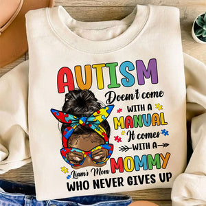 Personalized Gifts For Autism Mom Shirt 01huti250225 - Shirts - GoDuckee