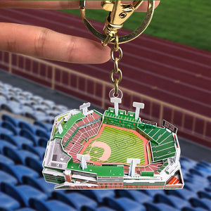 Gift For Baseball Lover, Personalized Acrylic Ornament, Baseball Stadium Field Ornament 01QHTI051223-01 - Ornament - GoDuckee