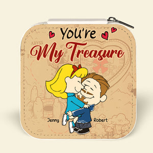 Personalized Gifts For Couple Jewelry Box 01kati231224hg - Jewelry Box - GoDuckee