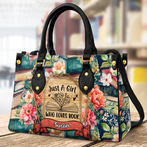 Personalized Gifts For Book Lover Leather Bag 02HUTI030824 - Leather Bag - GoDuckee