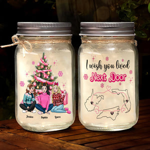 Personalized Gifts For Friends Jar Light Christmas 05XQTI280924HH - Drink Jar - GoDuckee